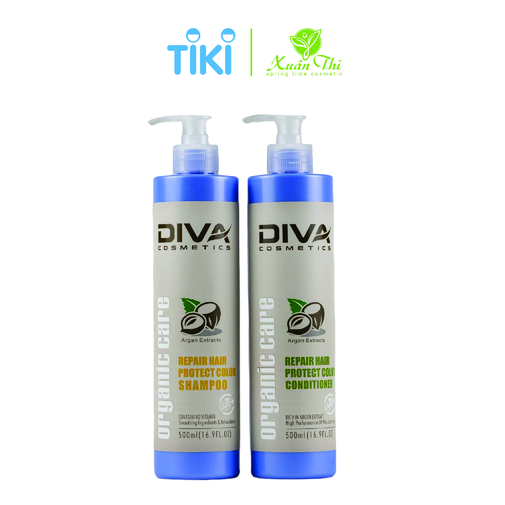 Bộ gội xả giữ màu tóc Diva Protect Color – 500ml/750ml