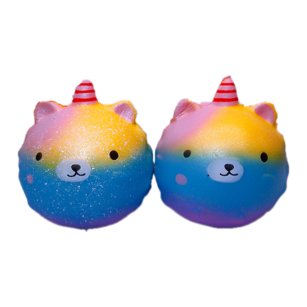 Squishy trứng Unicorn siêu mềm màu cầu vồng