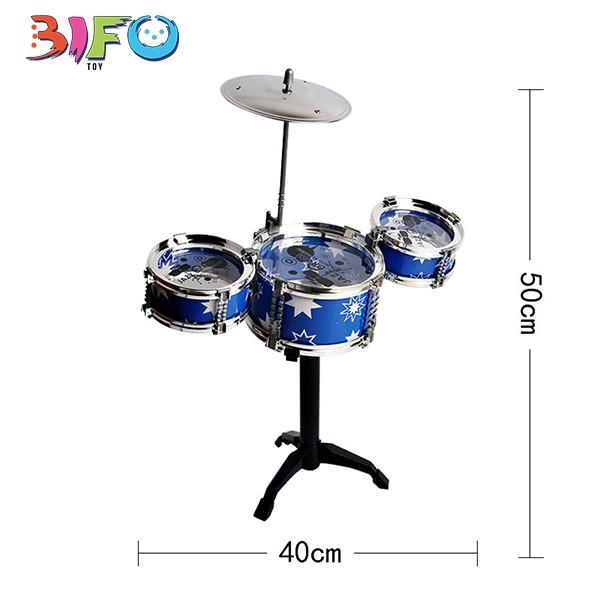 Bộ đồ chơi 3 trống Jazz Drum giúp bé phát triển tài năng âm nhạc