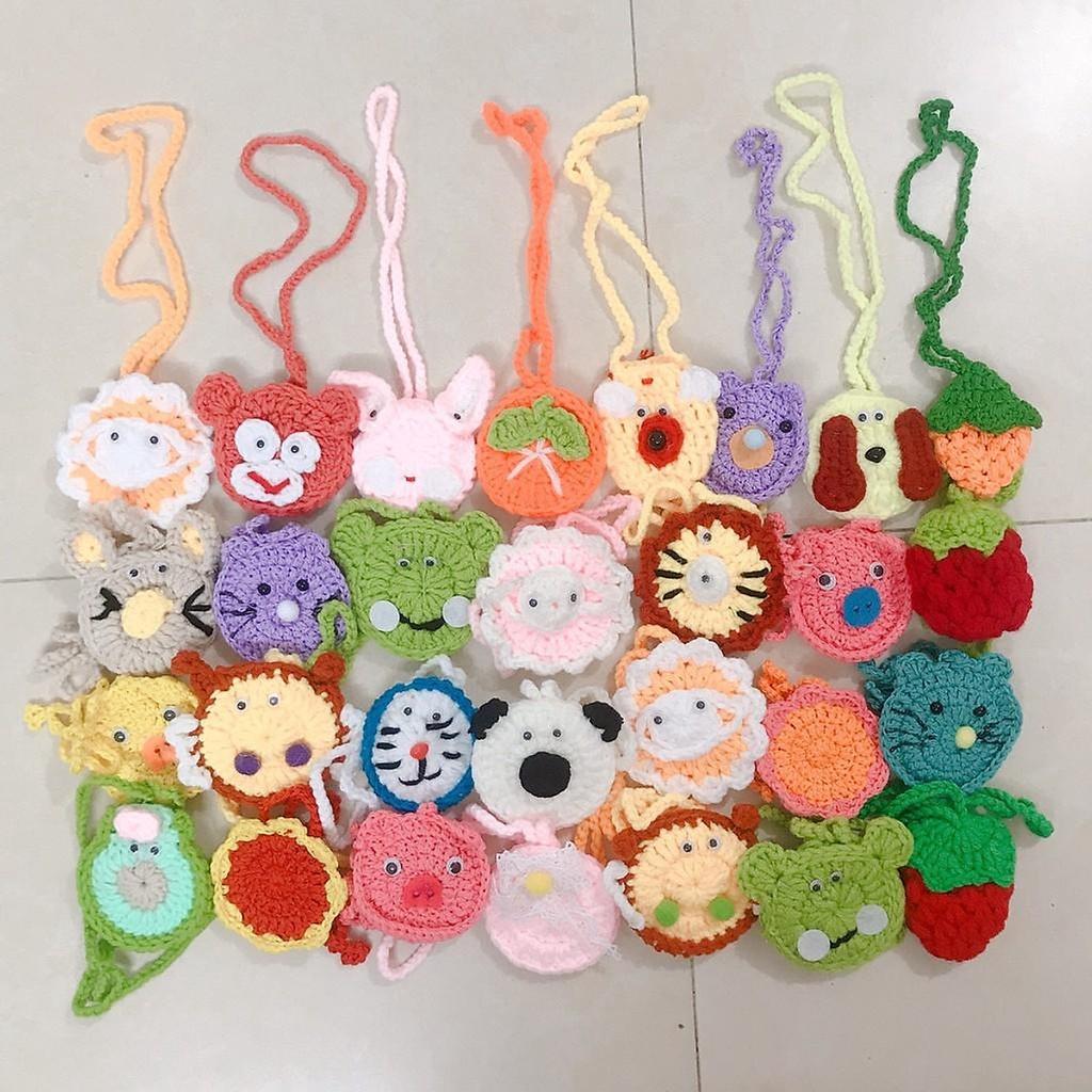 Túi đựng tỏi cho trẻ sơ sinh handmade.