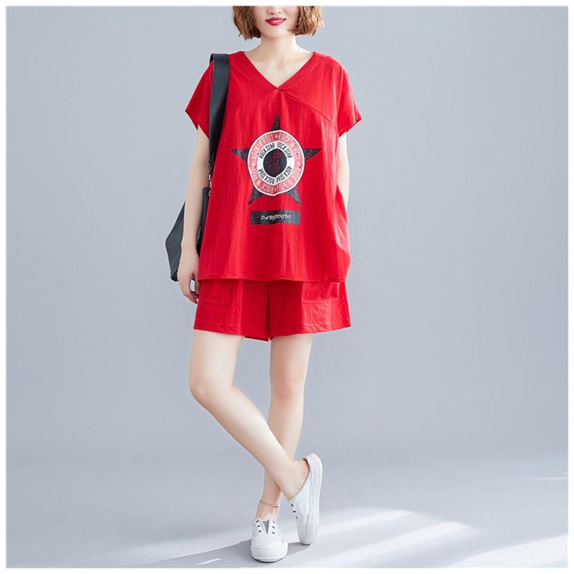 bộ nữ ngắn tay - chất liệu COTTON siêu co dãn, siêu cá tính (N1)