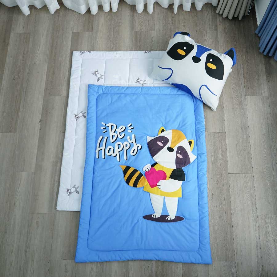 Gối Em Bé Raccoon K-Bedding