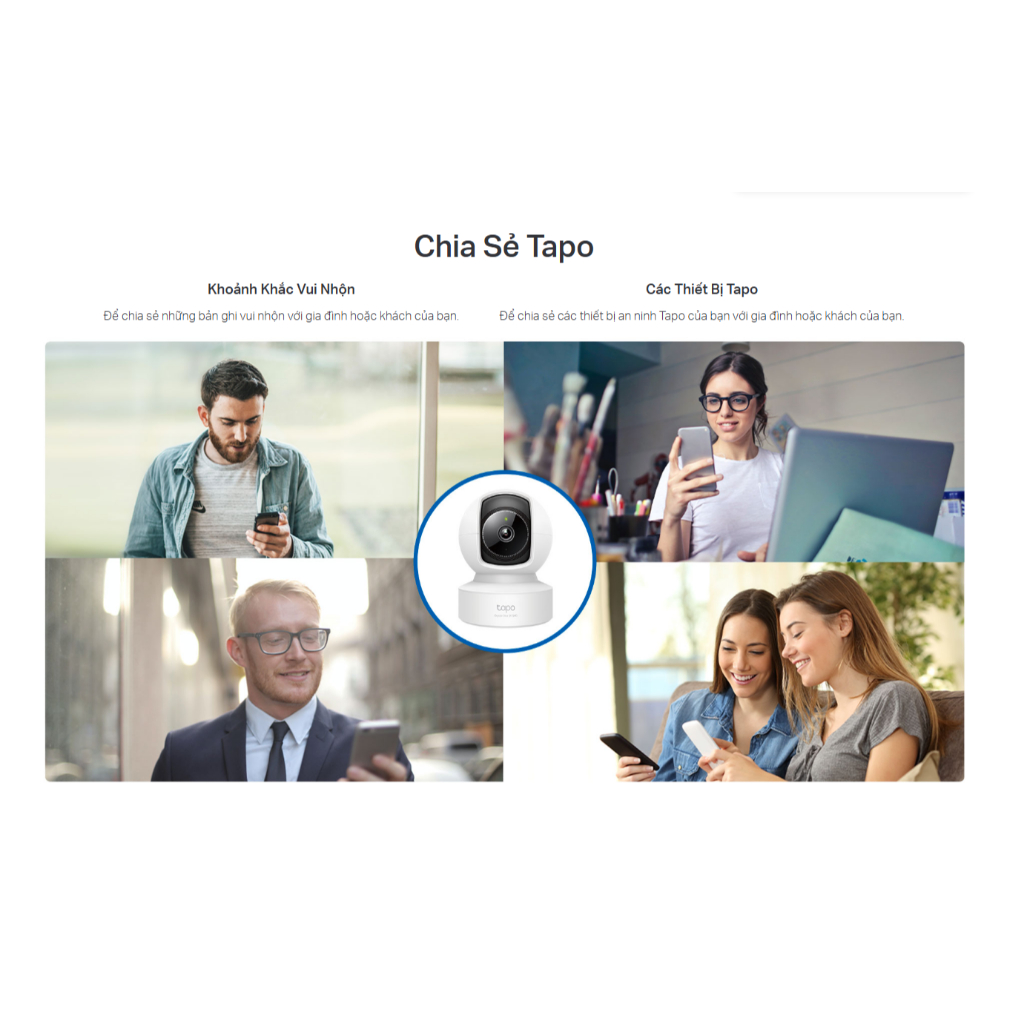 CAMERA WIFI TRONG NHÀ TAPO C222 4MP - XOAY 360 ĐỘ, ĐÀM THOẠI HAI CHIỀU, PHÁT HIỆN NGƯỜI, TIẾNG KHÓC, TIẾNG ĐỘNG VẬT