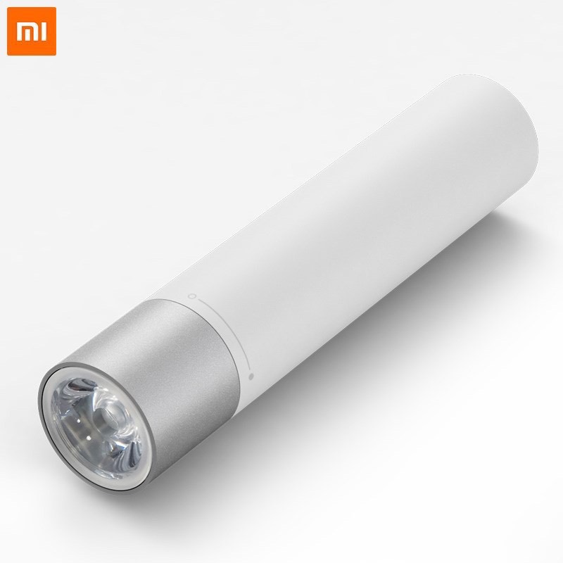 Đèn pin cầm tay Xiaomi Flashlight tích hợp sạc dự phòng 3250 mAh LPB01ZM - Hàng Nhập Khẩu