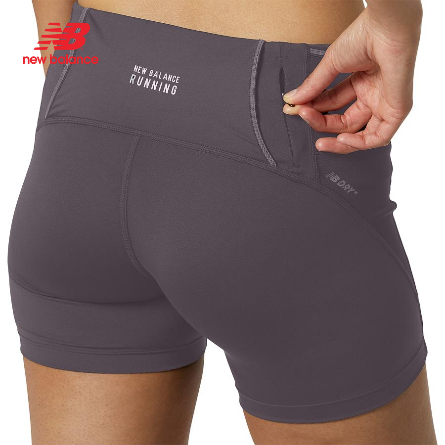 Quần ngắn thể thao nữ New Balance Running Shorts W - WS21272ZNC (form quốc tế)