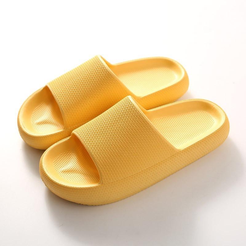 Dép thông hơi ulzzang bánh mì độn đế 4 cm siêu nhẹ chống trượt