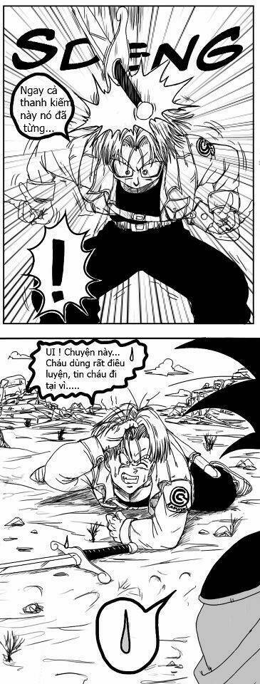 thế giới ngọc rồng - chuyện vui về trunks và goku chapter 1 14