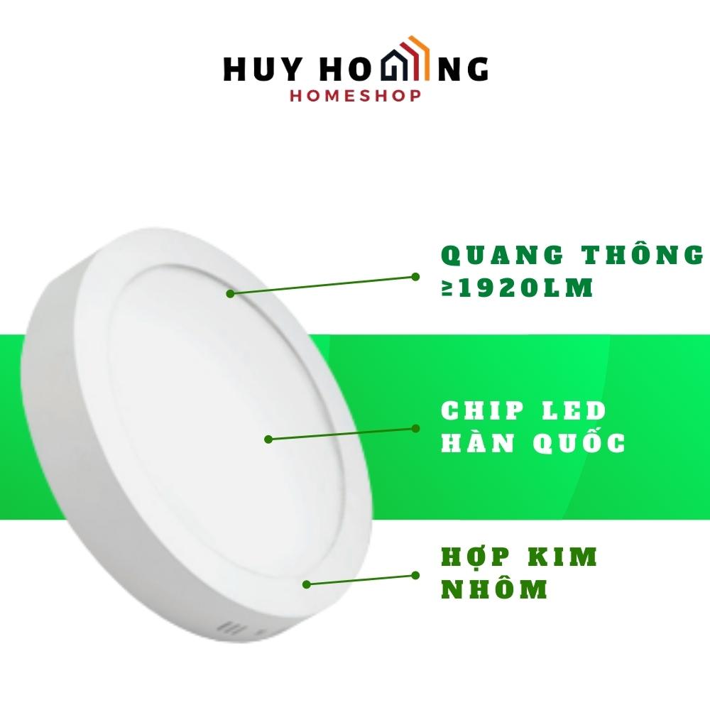Đèn led ốp trần tròn 24W Sunmax SLT8007K/24W - Hàng chính hãng
