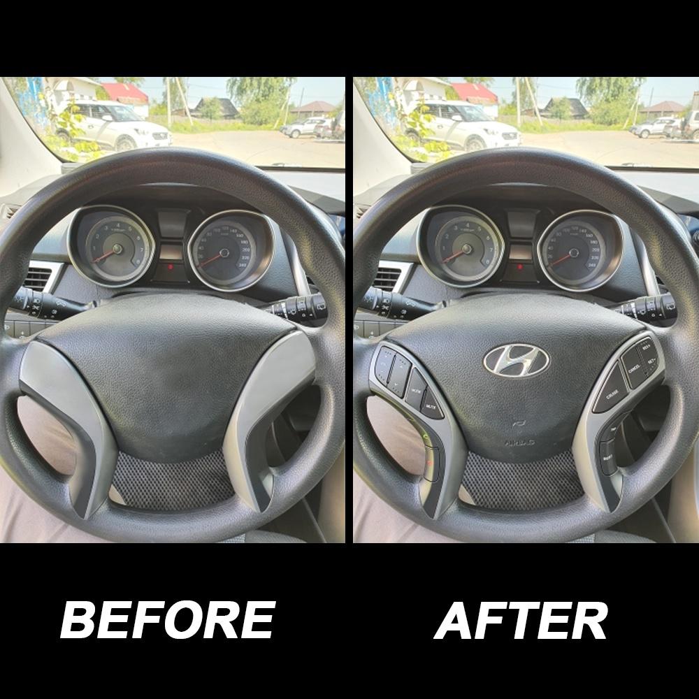 Công tắc điều khiển âm thanh gắn vô lăng xe hơi Elantra 2012-2015AT 2012-2014MT I30MT