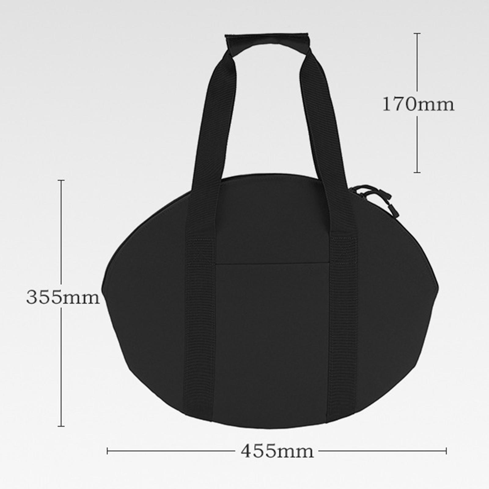 Cast Iron Skillet Pouch Black