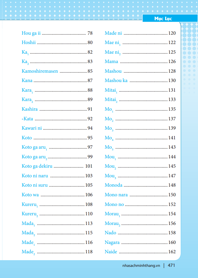 Từ Điển Ngữ Pháp Tiếng Nhật (Tái Bản 2022) - ảnh 7