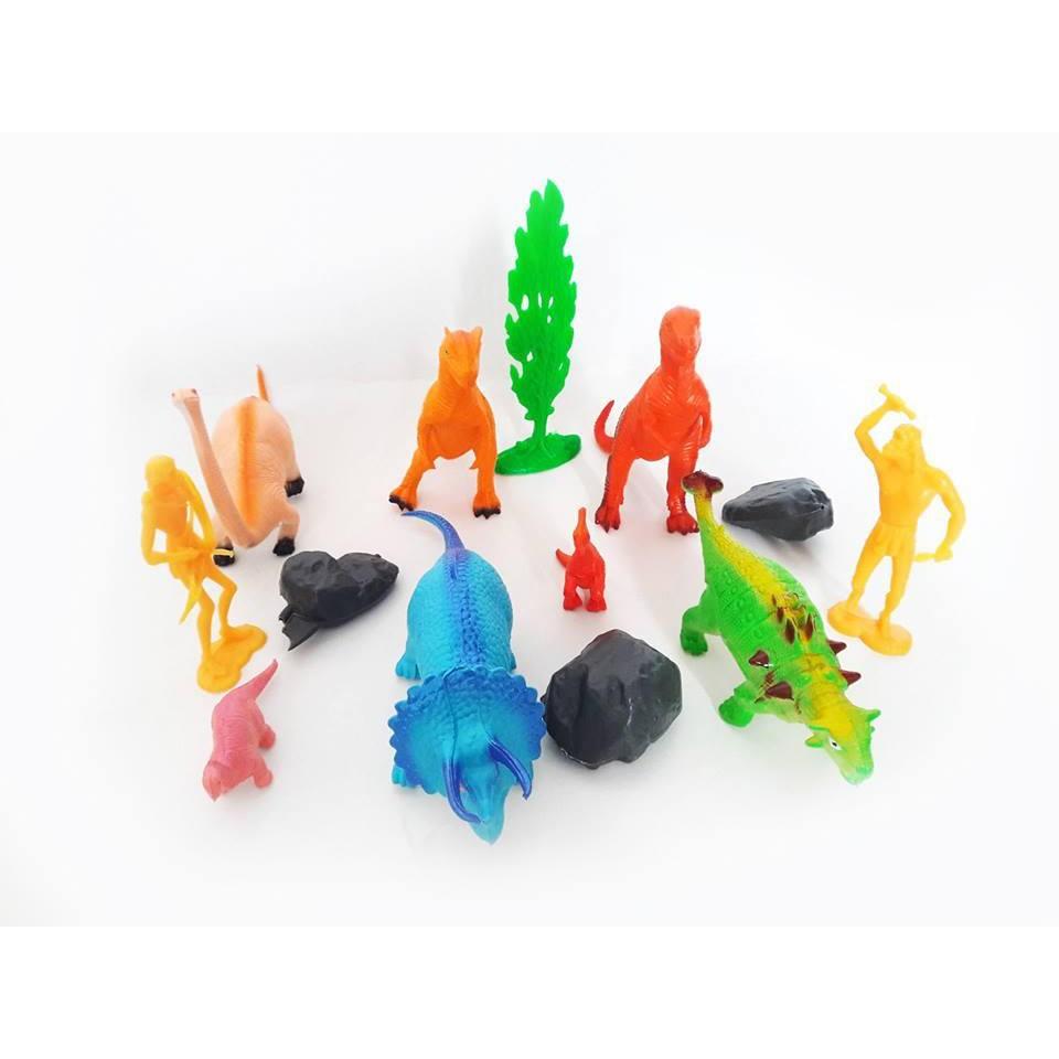 Bộ đồ chơi khủng long cho bé gồm 6 con khủng long