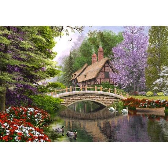 Xếp hình puzzle River Cottage 1000 mảnh Castroland C102365