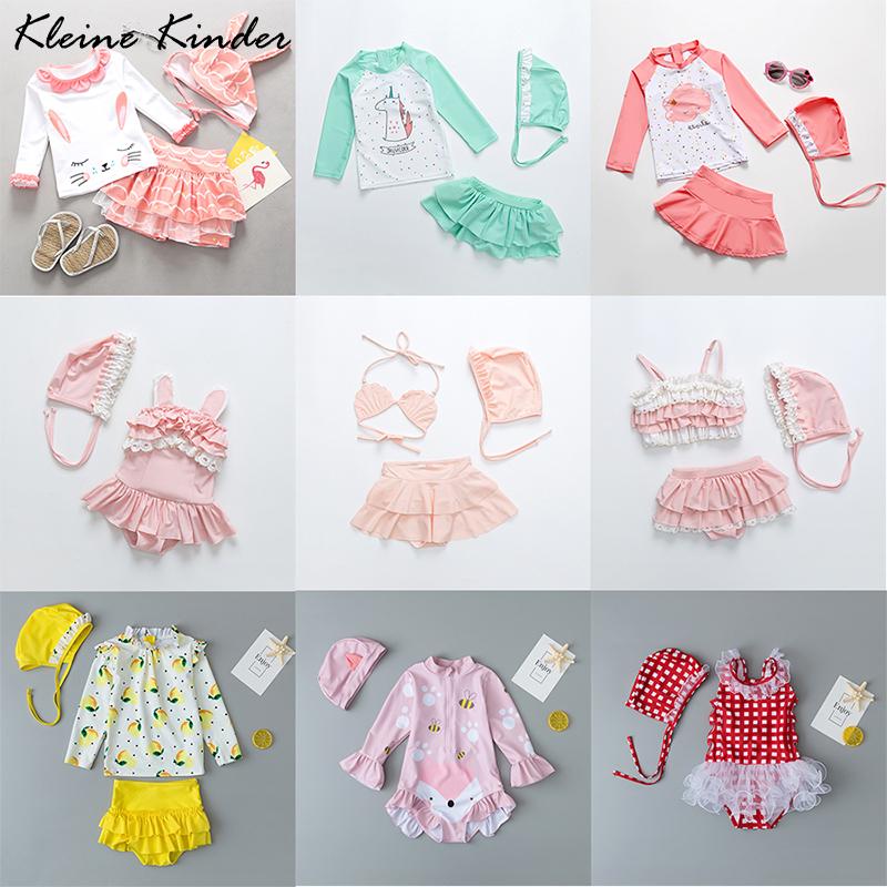 Áo Phao Bơi Trẻ Em 2021 Đồ Bơi Cho Bé Gái Tay Dài UV Bảo Vệ Con Bơi Trẻ Sơ Sinh Đi Biển Cho Bé Tắm Quần Áo