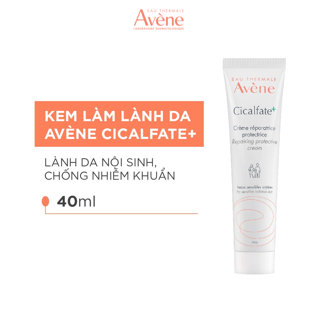 Kem dưỡng phục hồi làm lành da nội sinh, ngăn ngừa nhiễm khuẩn AVÈNE CICALFATE