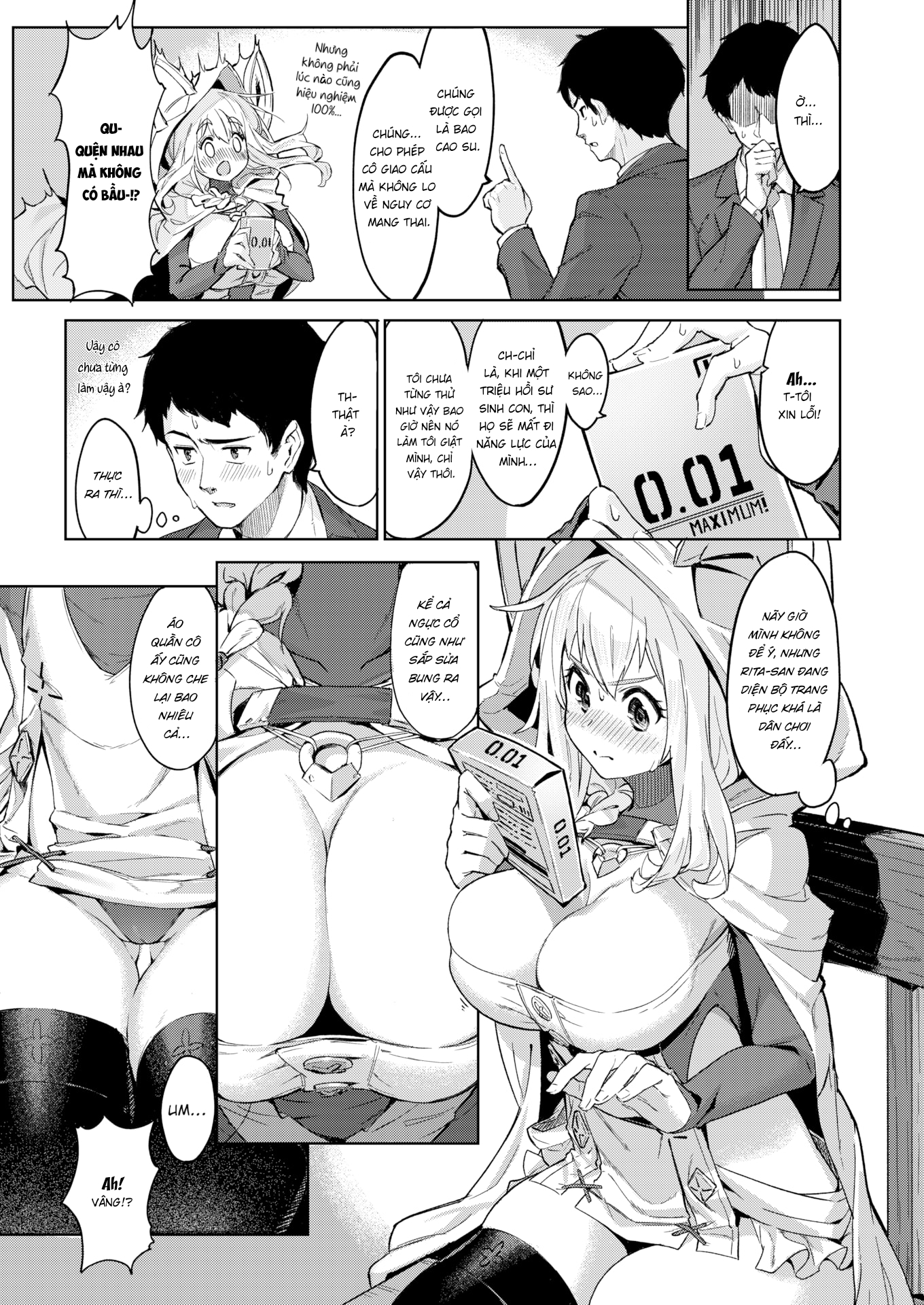 [18+] hãy hướng dẫn em thêm về tập tục của thế giới khác chapter 1 7