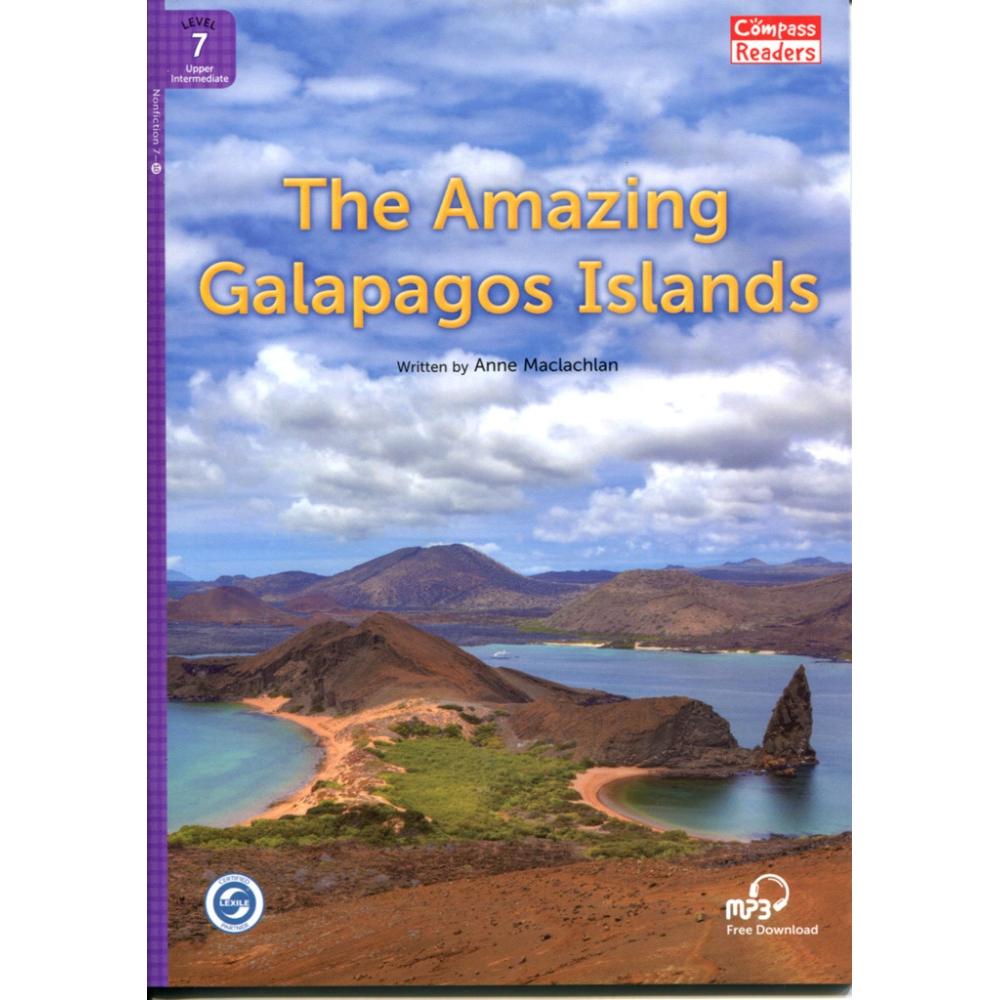 [Compass Reading Level 7-10] The Amazing Galapagos Islands - Leveled Reader with Downloadable Audio Free - Sách chuẩn nhập khẩu từ NXB Compass