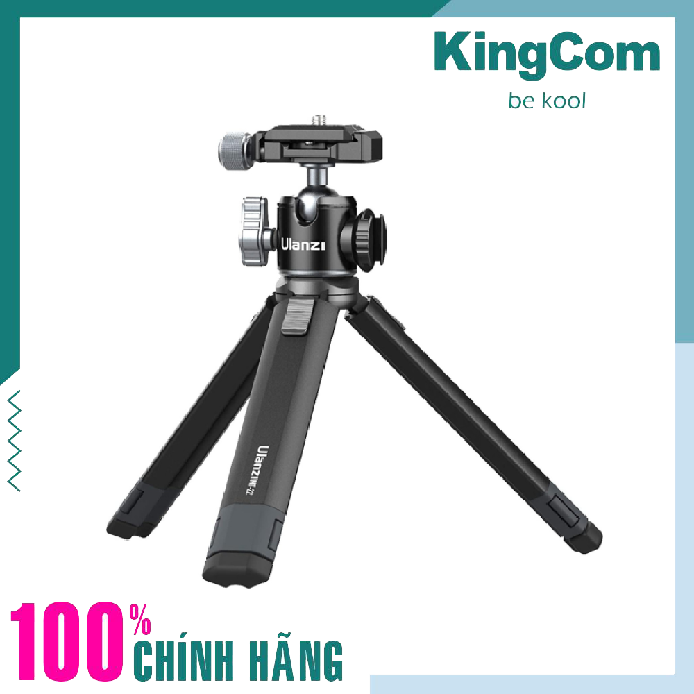 ULANZI MT-24, Chân Tripod tích hợp Ballhead xoay 360° cho máy ảnh - Hàng Chính Hãng