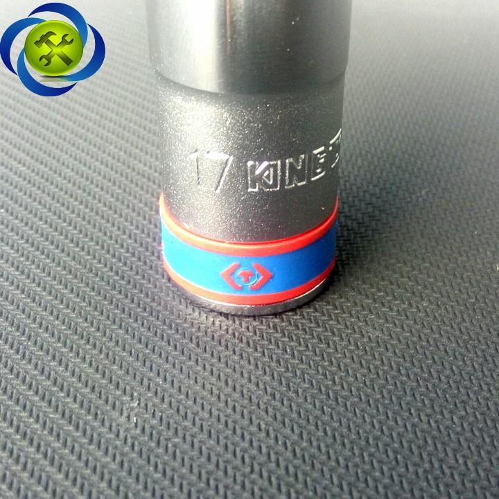 Tuýp trắng dài 17mm Kingtony 423517M 1/2 loại 6 cạnh