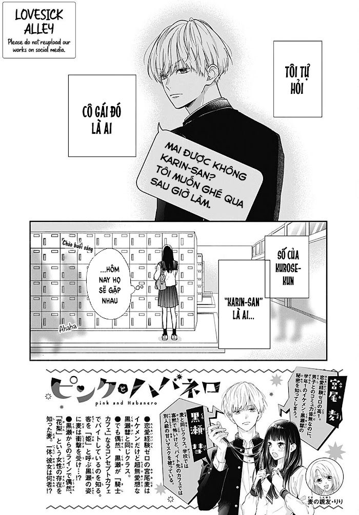 màu hồng và ớt chuông chapter 6 2