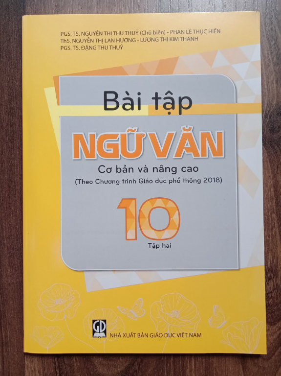 Sách - Combo Bài Tập Ngữ Văn 10 - Tập 1 + 2 cơ bản và nâng cao