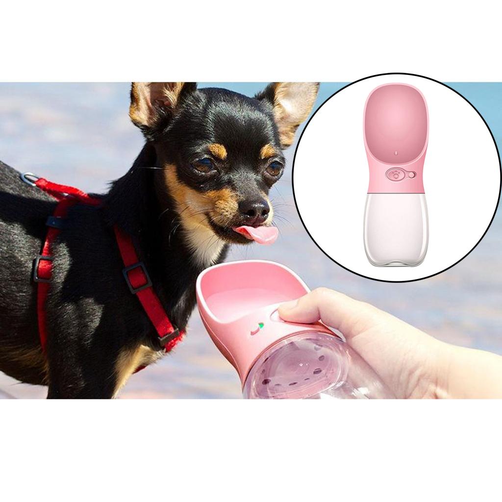 350ml/550ml Portable Pet Dog Cat Travel Water Bottle Travel Cups for Cat Dog
