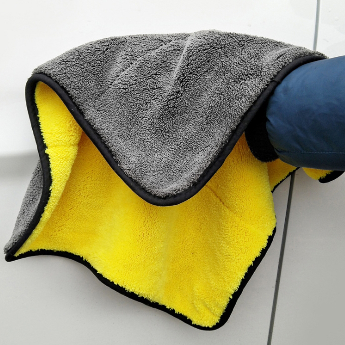 Khăn vải nhung san hô lau chùi xe chuyên dụng size 30cm