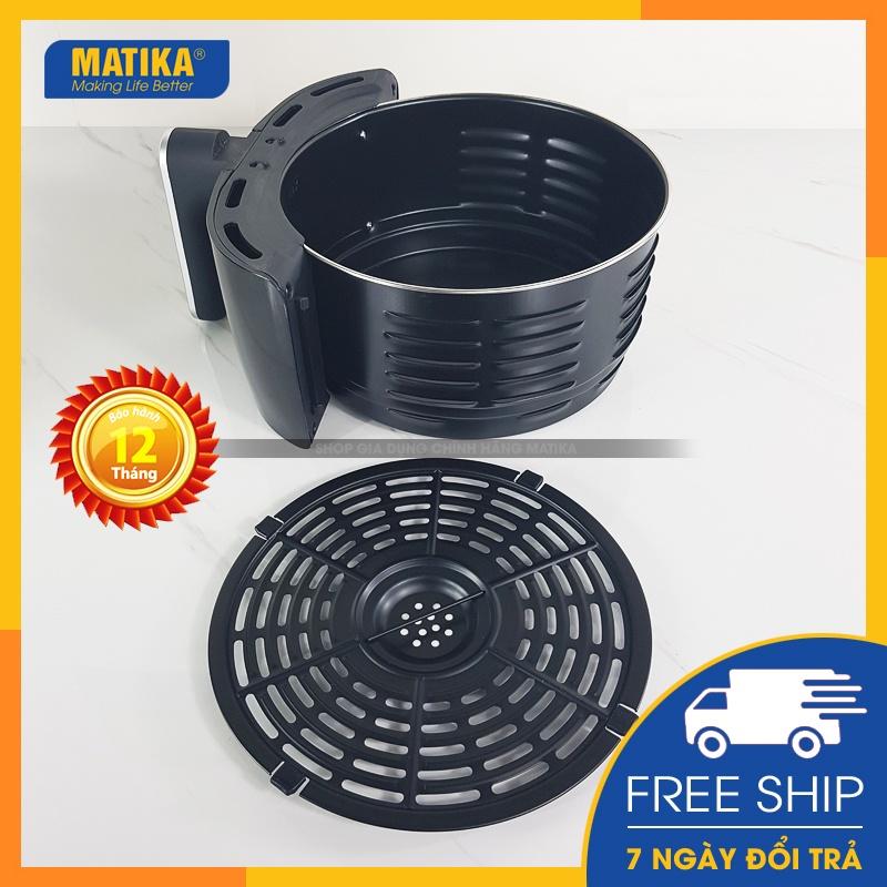 Nồi chiên không dầu POVENA nồi chiên chân không 5.5l-1500W chiên nướng hoàn hảo hạn chế 80% dầu mỡ PVN-5521 - Hàng chính hãng