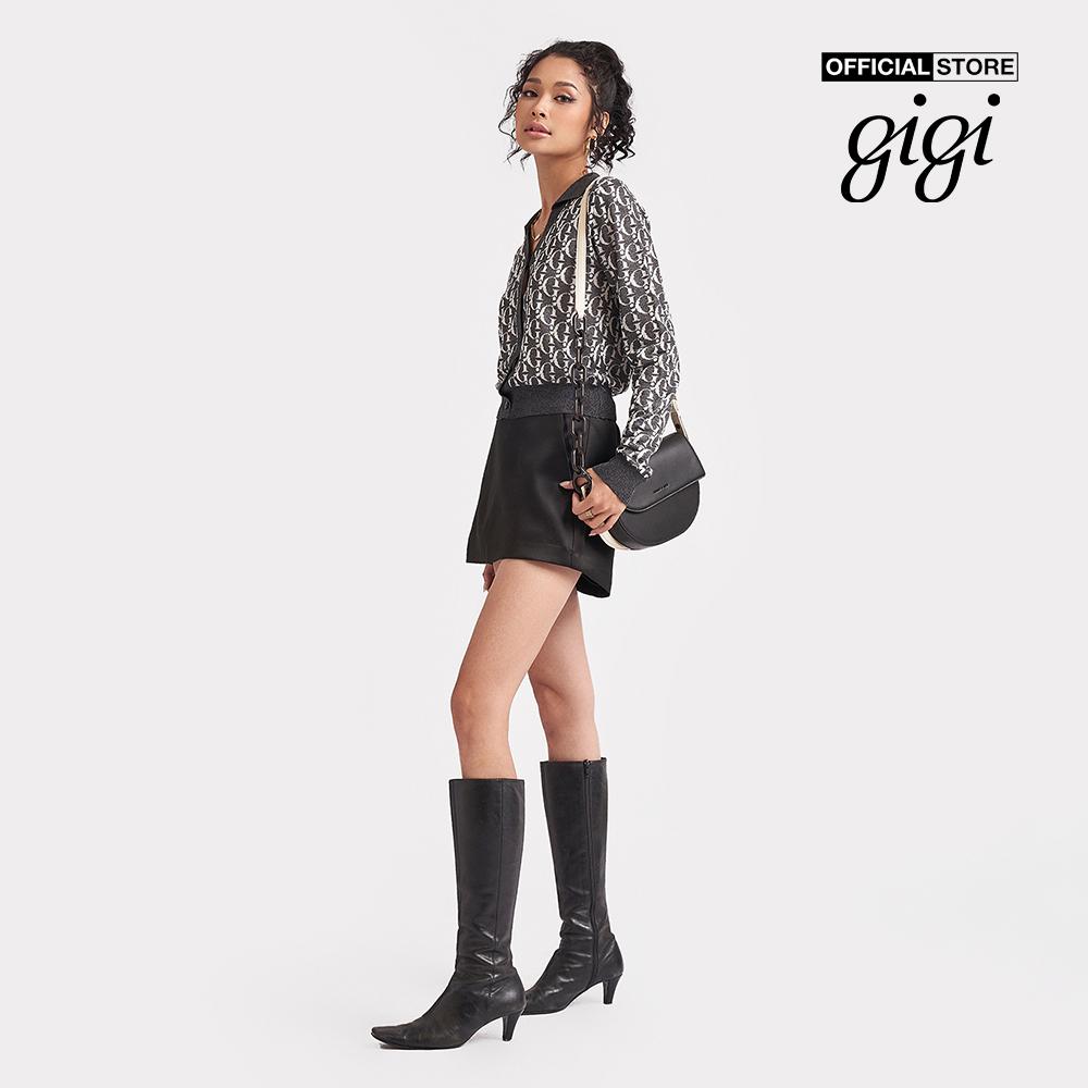 GIGI - Áo khoác cardigan cổ gập phối nút cài thanh lịch G1304K222715