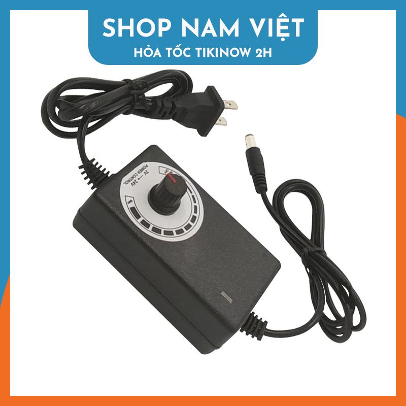 Adapter Nguồn Điều Chỉnh 3V - 12V 2A - Hàng Chính Hãng