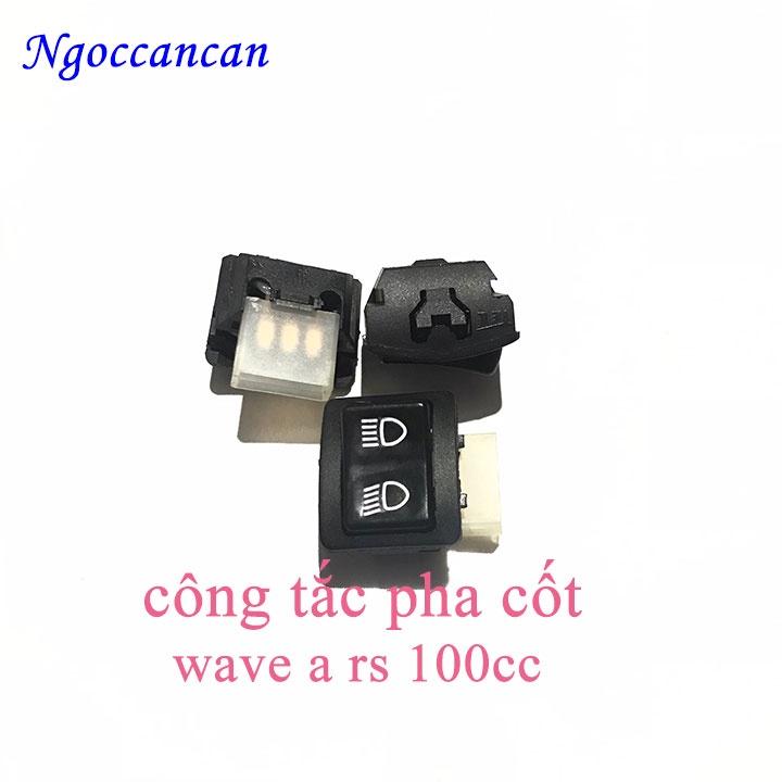 Công Tắc pha cốt xe máy wave a , rs 100cc