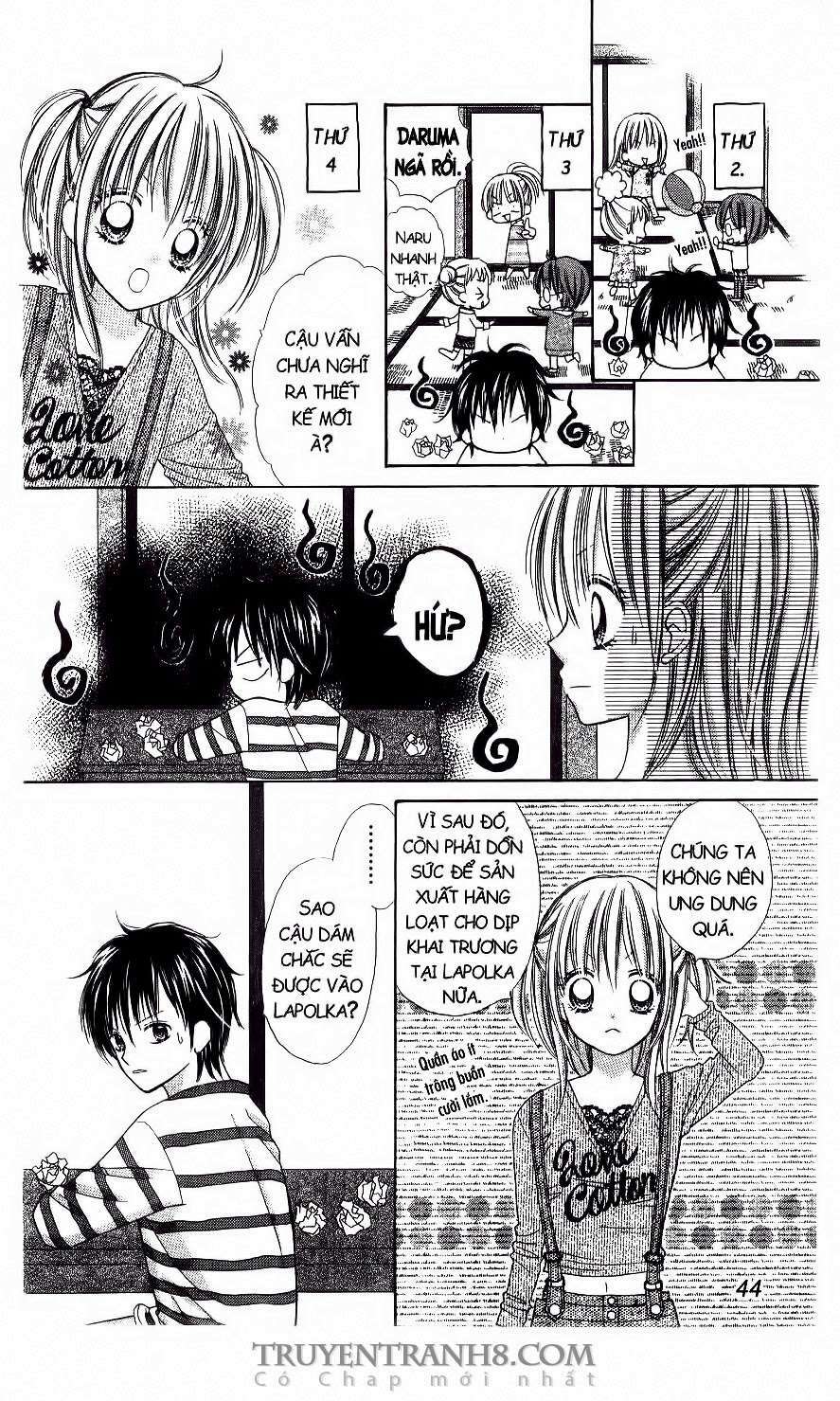 tiệm thời trang, love cotton chapter 14 13