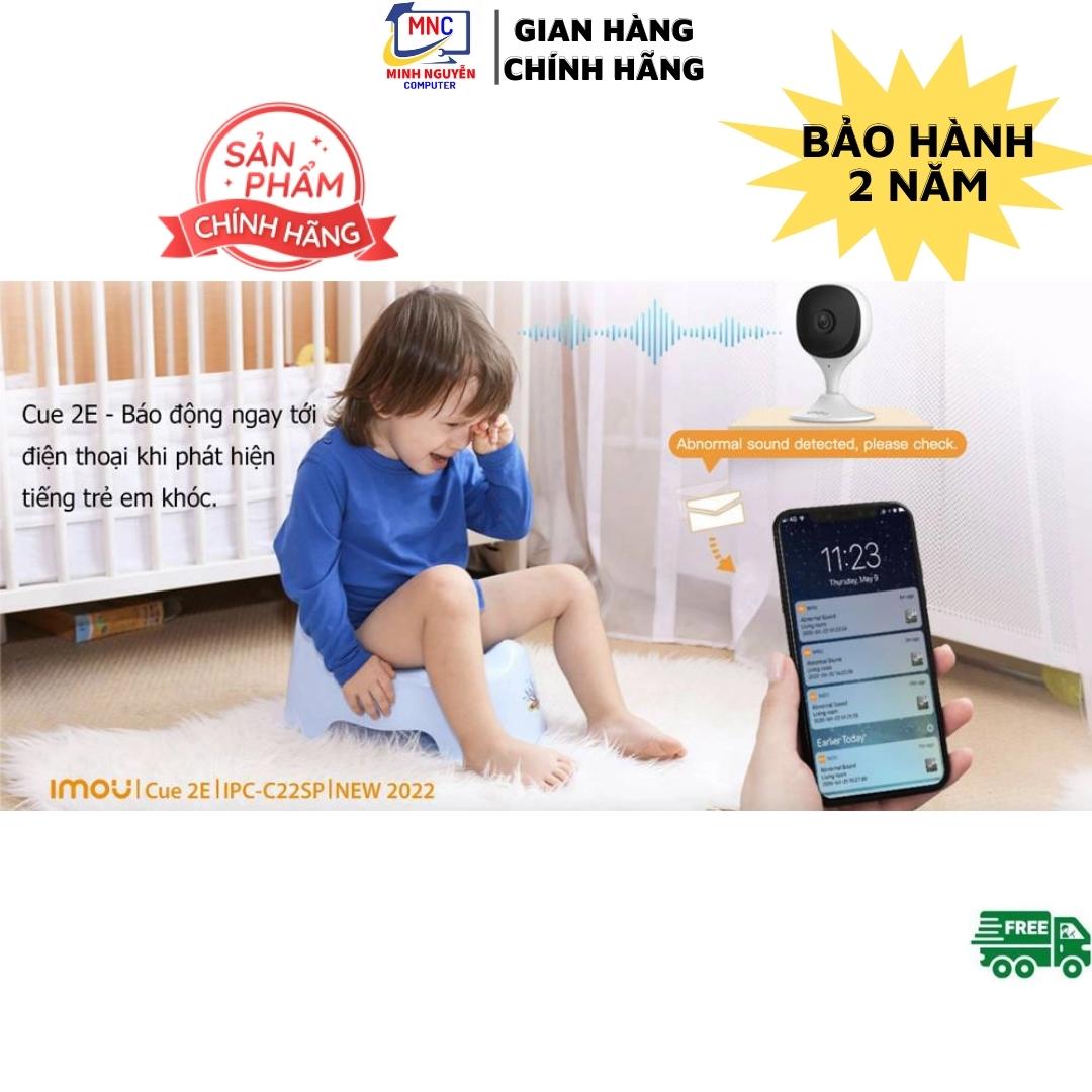 Camera Wifi Imou Cue 2E IPC-C22SP 2Mpx -Mẫu Mới 2022 - Hàng Chính Hãng