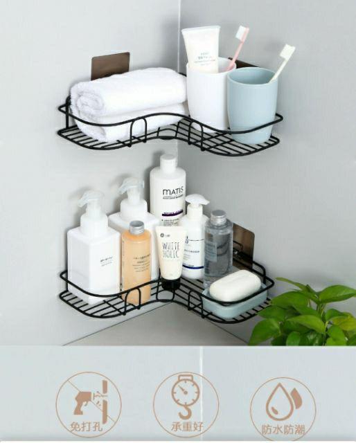 Kệ góc sắt dán tường siêu chắc