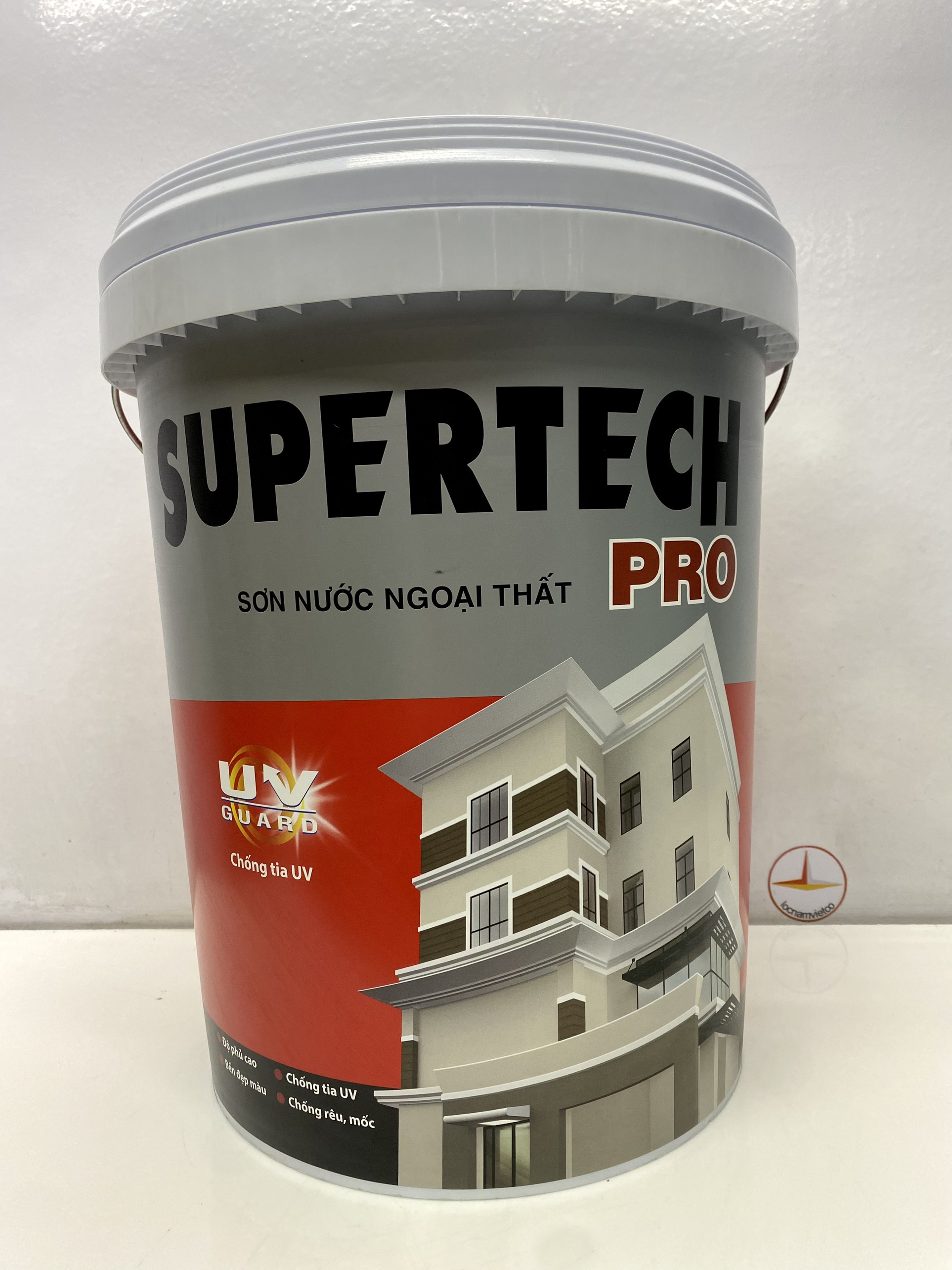 Sơn nước Toa Supertech ngoại thất màu xanh 8274 _ 18L