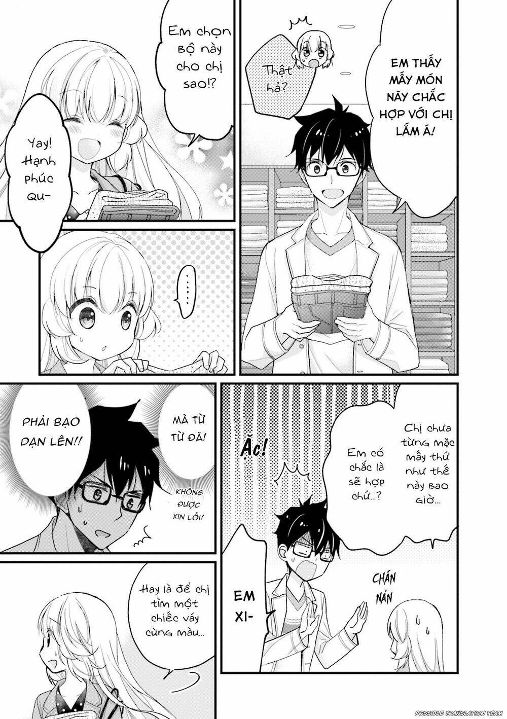 senpai kiêm bạn gái nhỏ nhắn của tôi rất dễ thương chapter 2 9