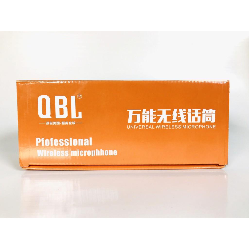 Micro không dây đa năng QBL H4 - Micro đa năng giá tốt, sử dụng cho mọi loại thiết bị âm thanh - Micro dành cho loa kéo