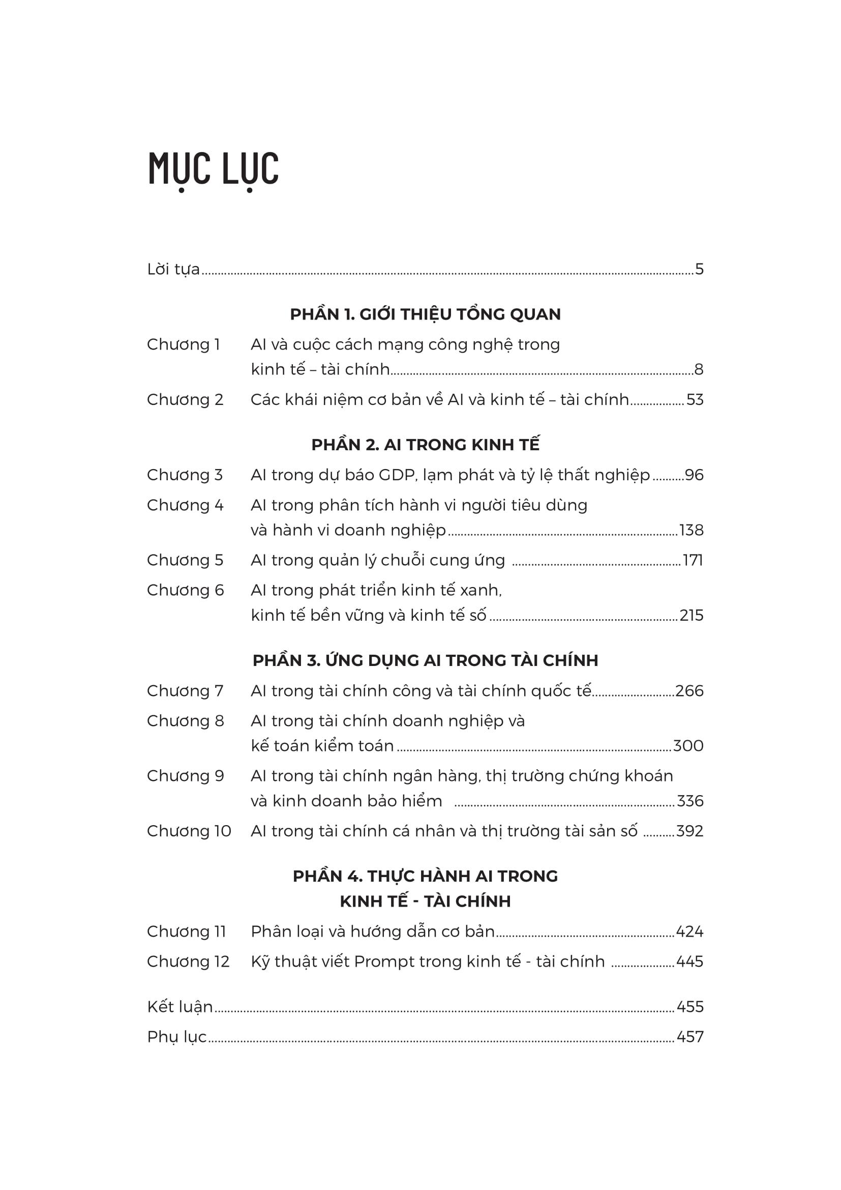 Sách - AI Trong Lĩnh Vực Kinh Tế Và Tài Chính