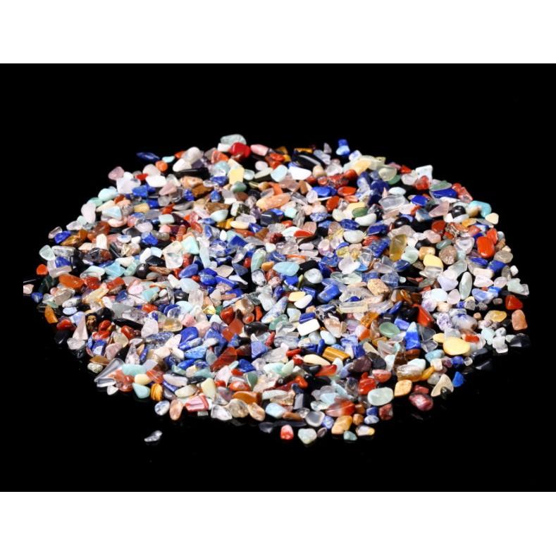 Đá trang trí chậu cây để bàn, bể cá cảnh nhiều màu