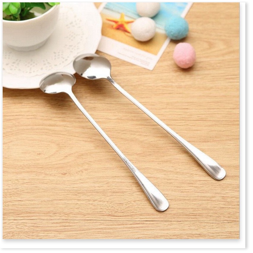 Combo 10 đôi đũa hợp kim đầu mạ vàng HR và 2 muỗng cafe inox cán dài 19.5cm