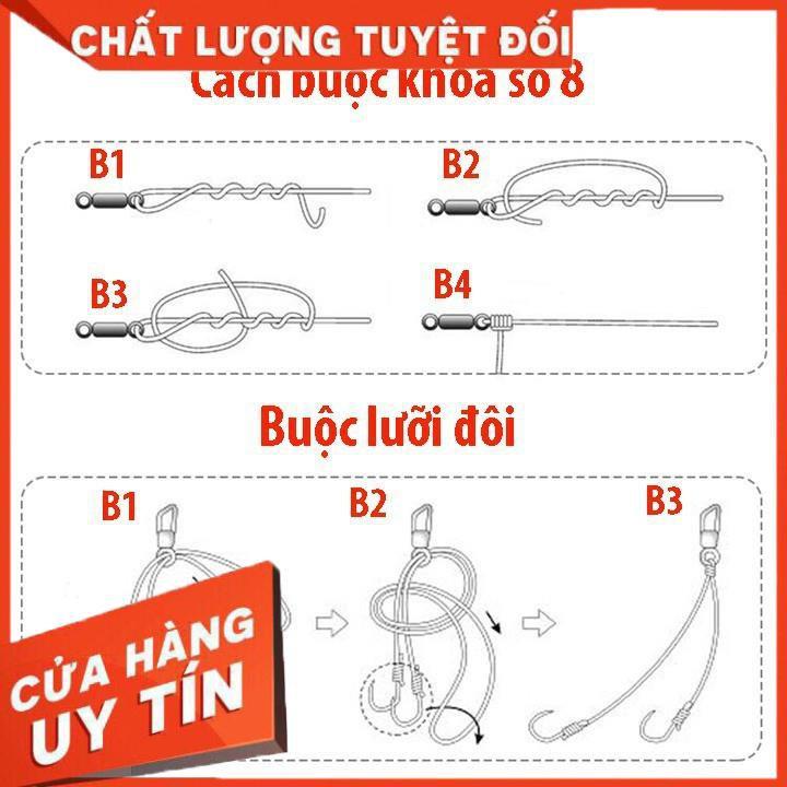 Mà ní buộc Trục câu đài, Khóa Link hình số 8 đủ các size 30 chiếc