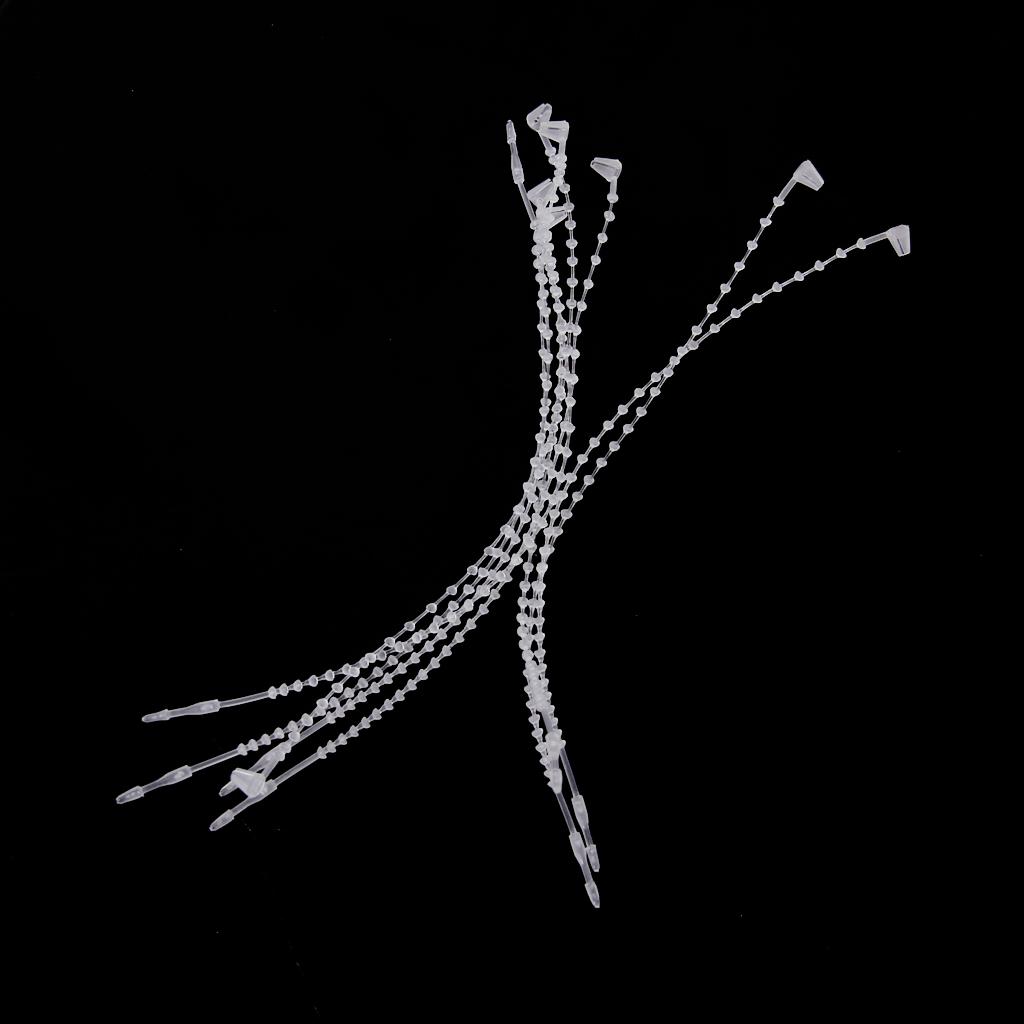 1000Pcs 5inch Plastic Tag Line Tagging Tie for Jewelry Clothing