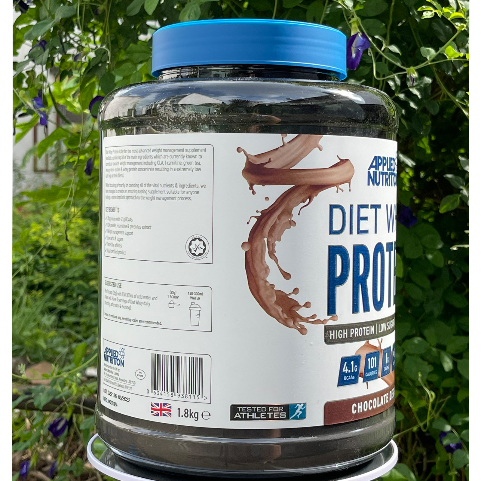 Sữa tăng cơ giảm mỡ cao cấp DIET WHEY của APPLIED NUTRITION hỗ trợ tăng cơ, phục hồi cơ bắp cho người tập GYM