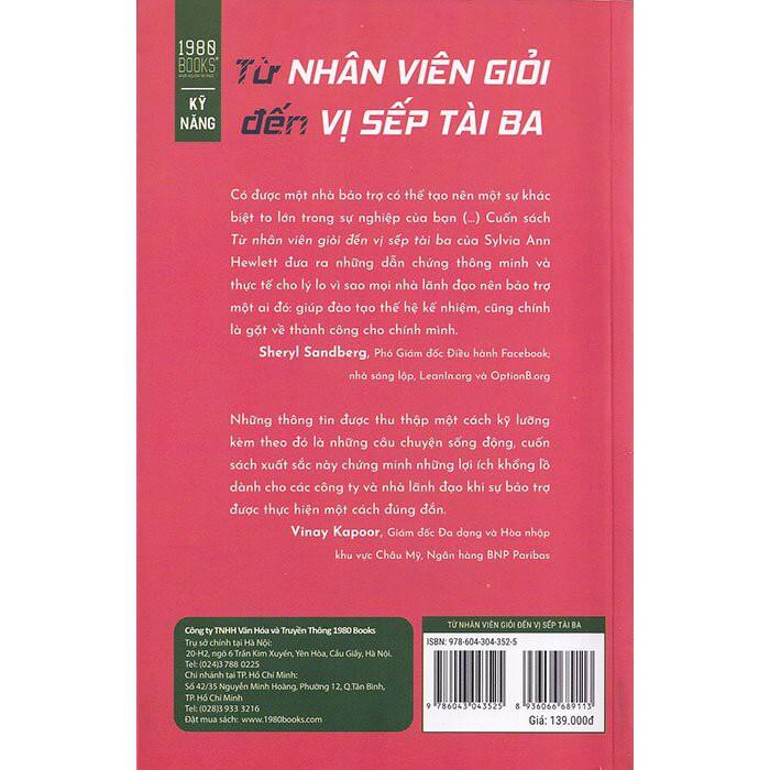 Sách - Từ Nhân Viên Giỏi Đến Vị Sếp Tài Ba - 1980Books