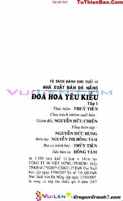 đóa hoa yêu kiều chapter 1 3