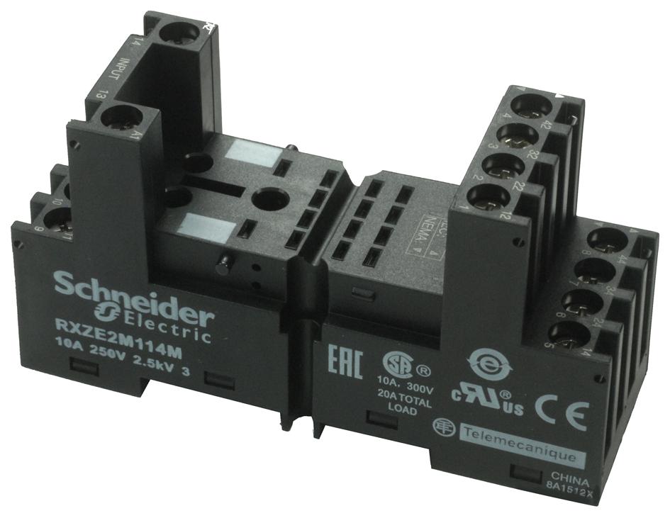 Đế rơ le RXZE2M114M relay 14 chân Schneider | Chính hãng |