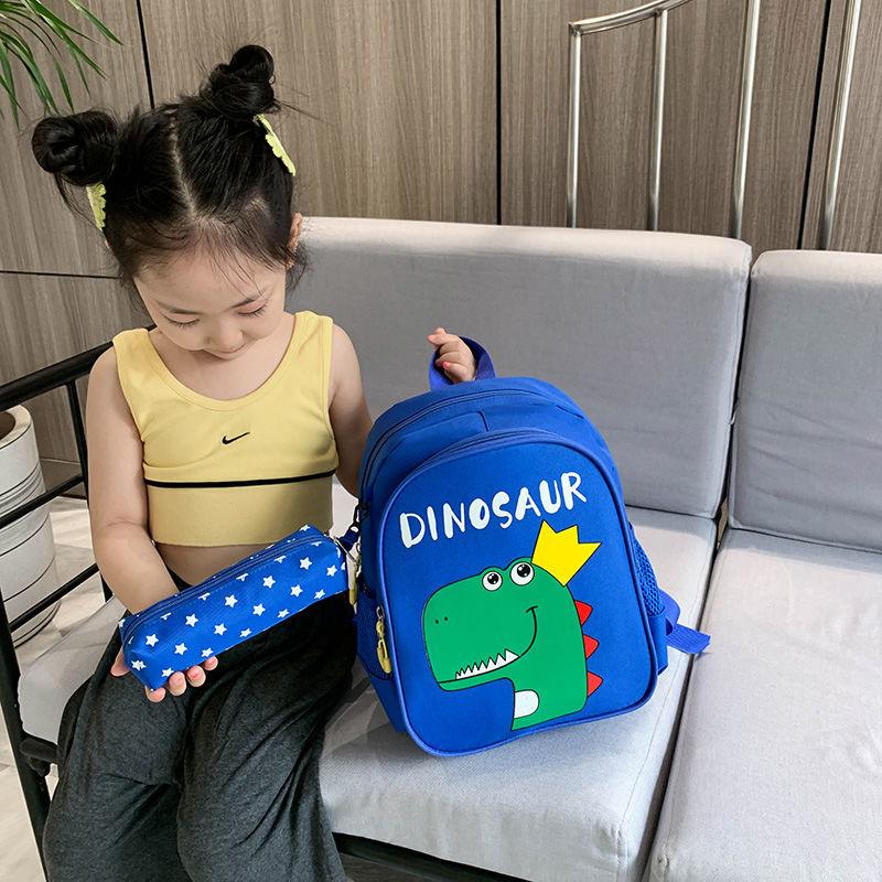 Trẻ Em Học Túi Cho Bé Trai Bé Gái Hoạt Hình Ba Lô Khủng Long Dễ Thương Mẫu Giáo Ba Lô Chống Mất Tập Đi Cho Bé Nhỏ Schoolbag