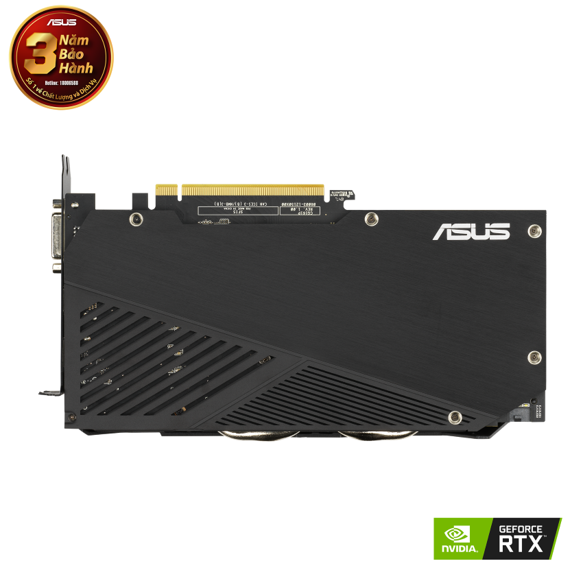 Card Màn Hình VGA ASUS DUAL-RTX2060-O6G-EVO GDDR6 6GB 192-bit - Hàng Chính Hãng