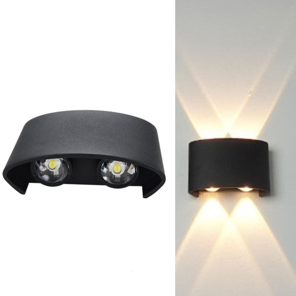 Wall Light Bedroom Warm White LED Sconce Hotel Home Bedside Indoor 4W White