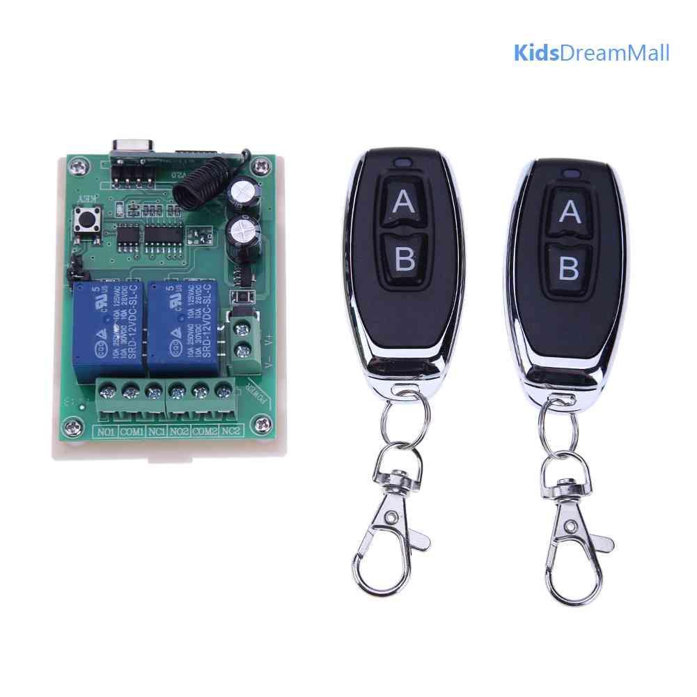 Mới Set 2 Rơ Le Điều Khiển Từ Xa + 2 Chìa Khóa Điều Khiển Từ Xa